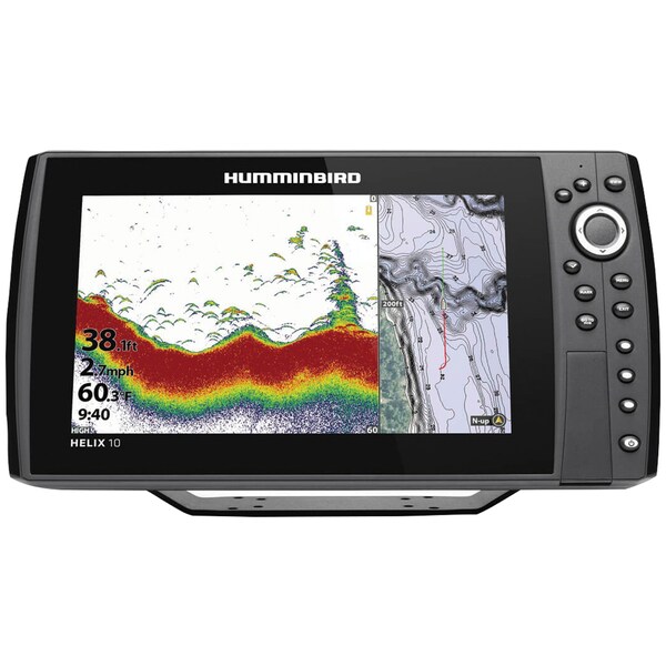 Humminbird HELIX 10 CHIRP GPS G3N Fishfinder with Bluetooth and
